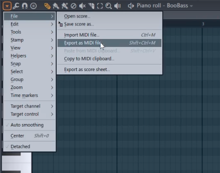 FL Studio Midi